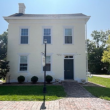 Stunning-200-Year-Old-Building-Paint-JobBox-Gutter-Renovation-in-Charlestown-Indiana-Completed-by-Pro-Restoration-Plus 1